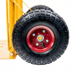 Transportavimo vežimėlis su įgaubta atrama ir nulenkiama platforma - 250kg