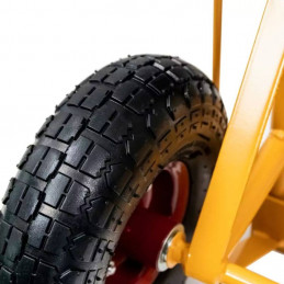 Transportavimo vežimėlis su įgaubta atrama ir nulenkiama platforma - 250kg