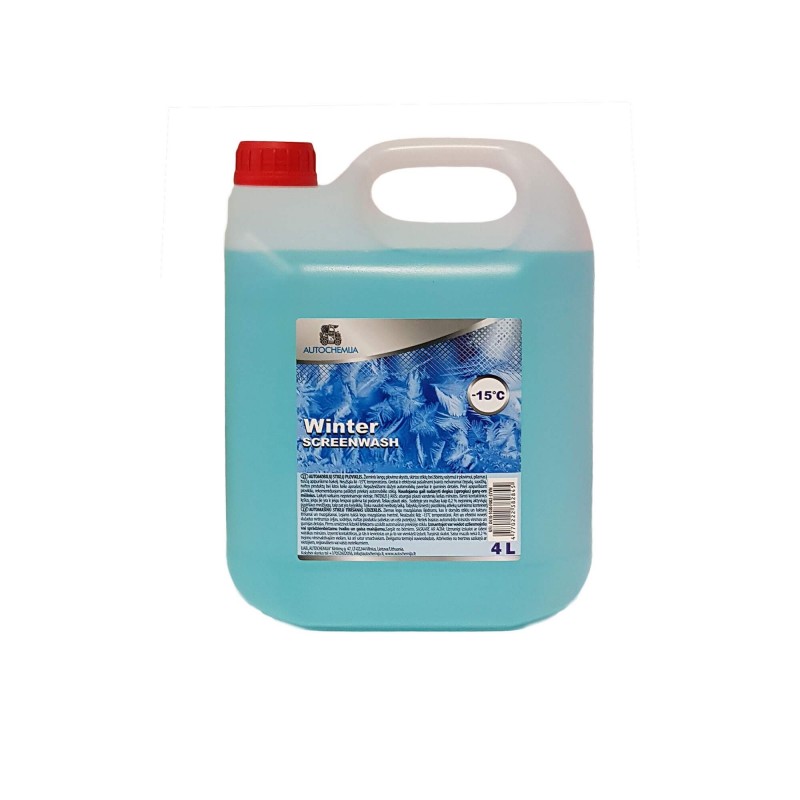 Зимнее средство для мытья окон "Autochemija -15°C" 4л.