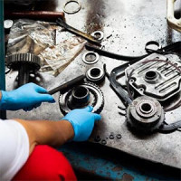 Car parts cleaning