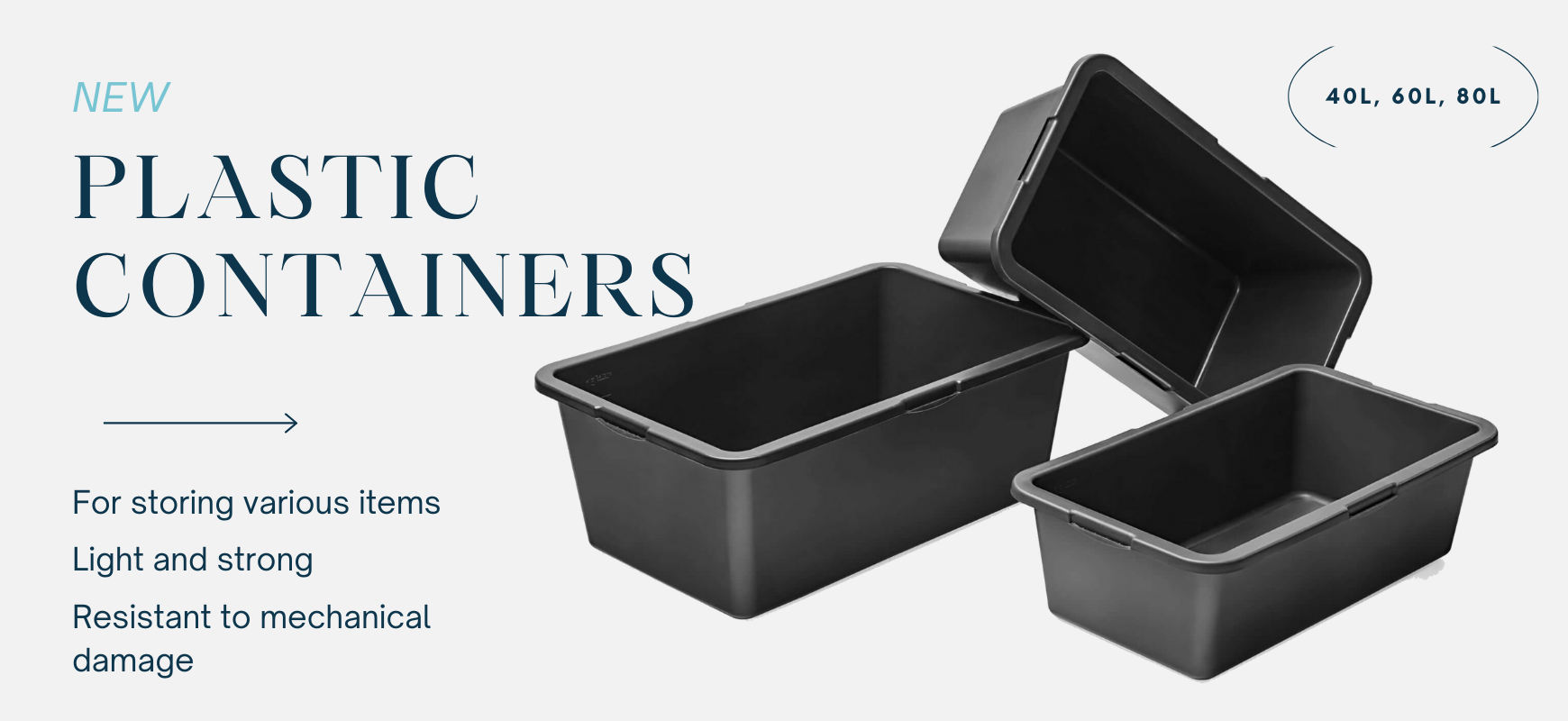 Plastic containers